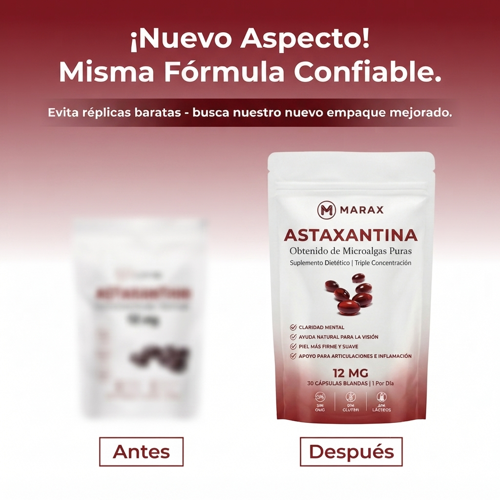 MARAX Astaxantina – Extracto de Microalgas Puras