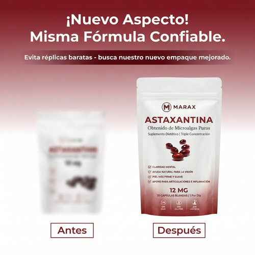 MARAX Astaxantina – Extracto de Microalgas Puras
